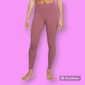 Nike Women's Desert Berry Yoga Dri-FIT 7/8 Leggings Size 2X